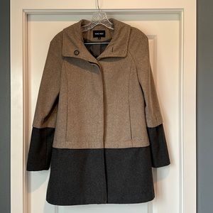 Wool Pea Coat, Nine West, size M